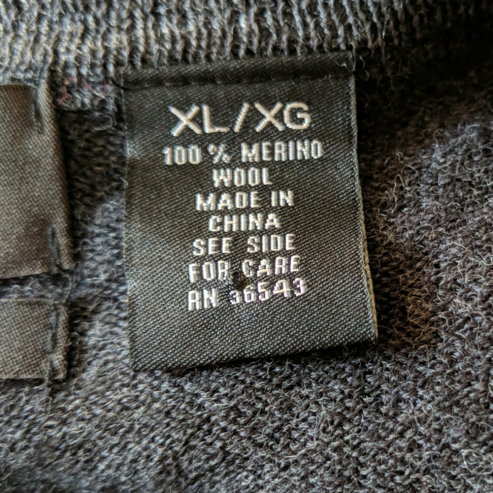 Calvin Klein long-sleeved sweater 100% merino wool - Picture 6 of 7